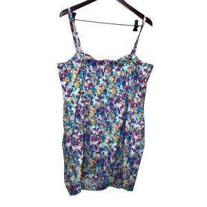 Asos Floral Bodycon Dress Size 18